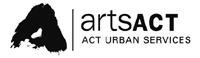 logo: artsACT - ACT Urban Services