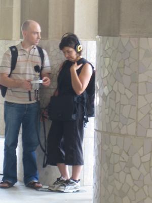 MetaSense - recording in Parc Guell