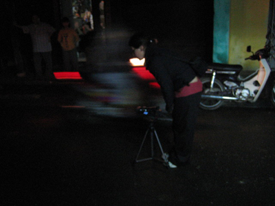 Somaya - recording in the streets of Hoi An