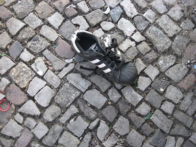 lost sneaker